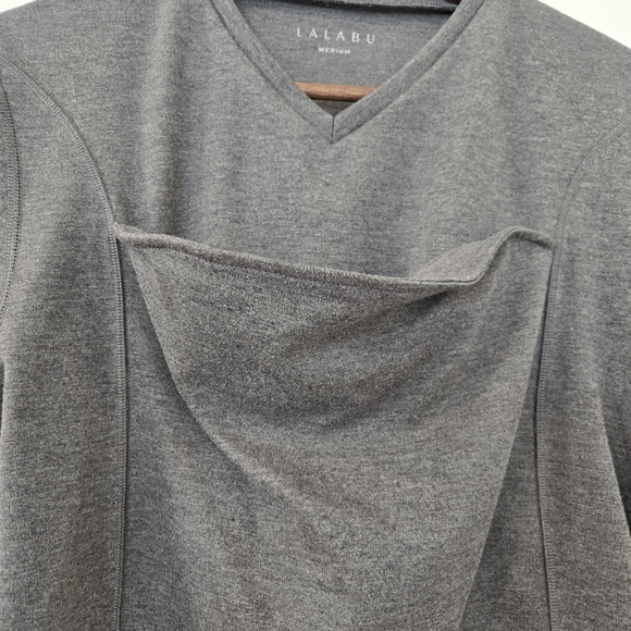 Lalabu Dad T Shirt Short Sleeve Gray Pouch M - Picture 7 of 15